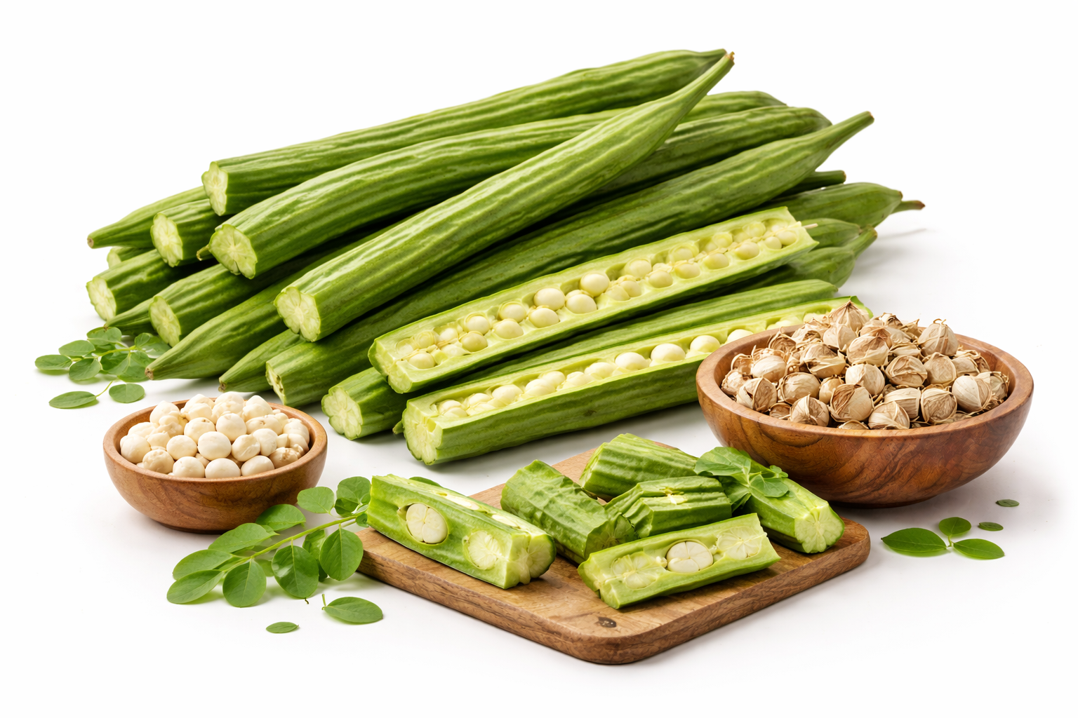 Fresh moringa pods exporter from India - Matre Exim